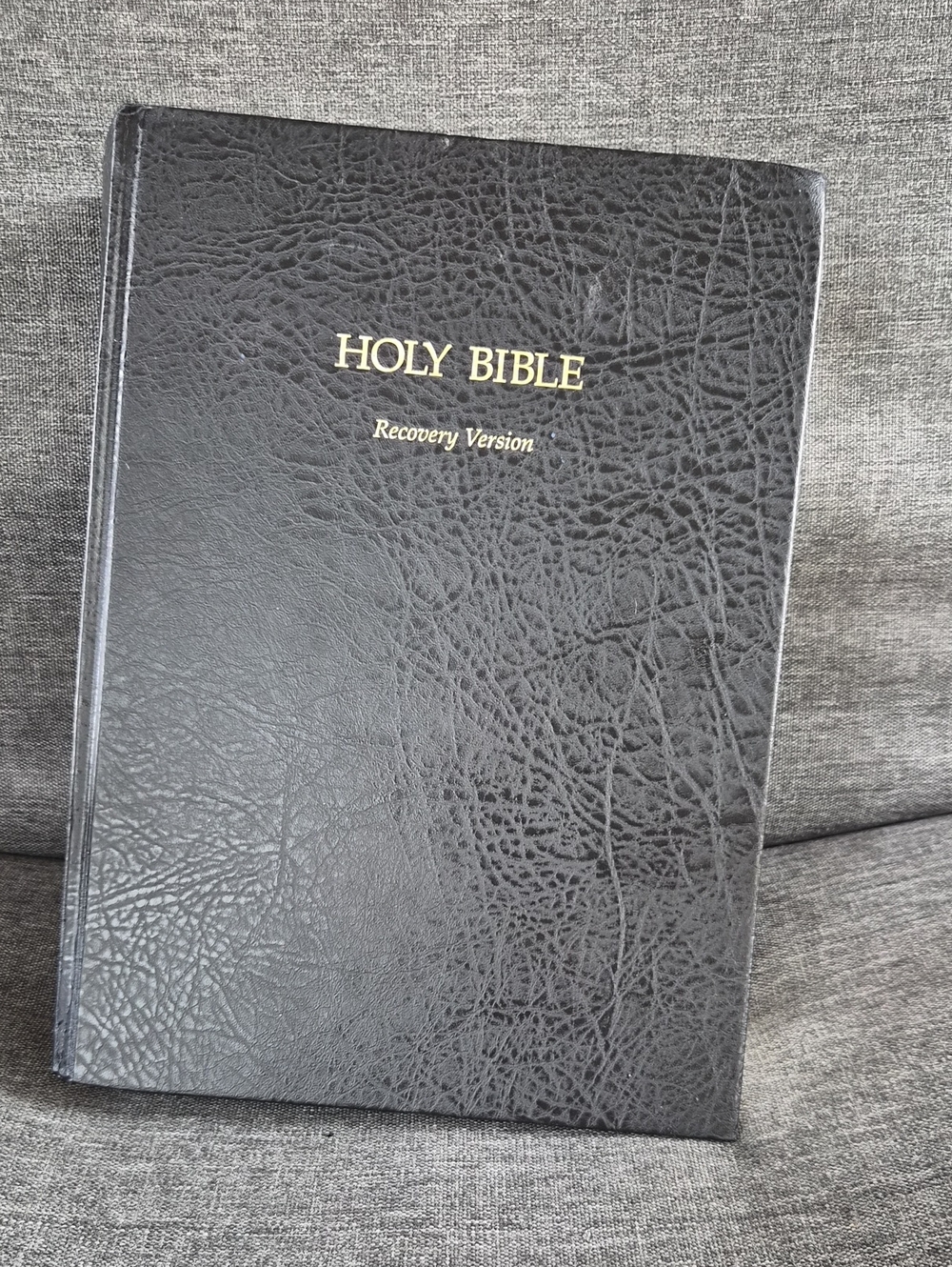 Holy Bible Recovery Version - Black Hardcover